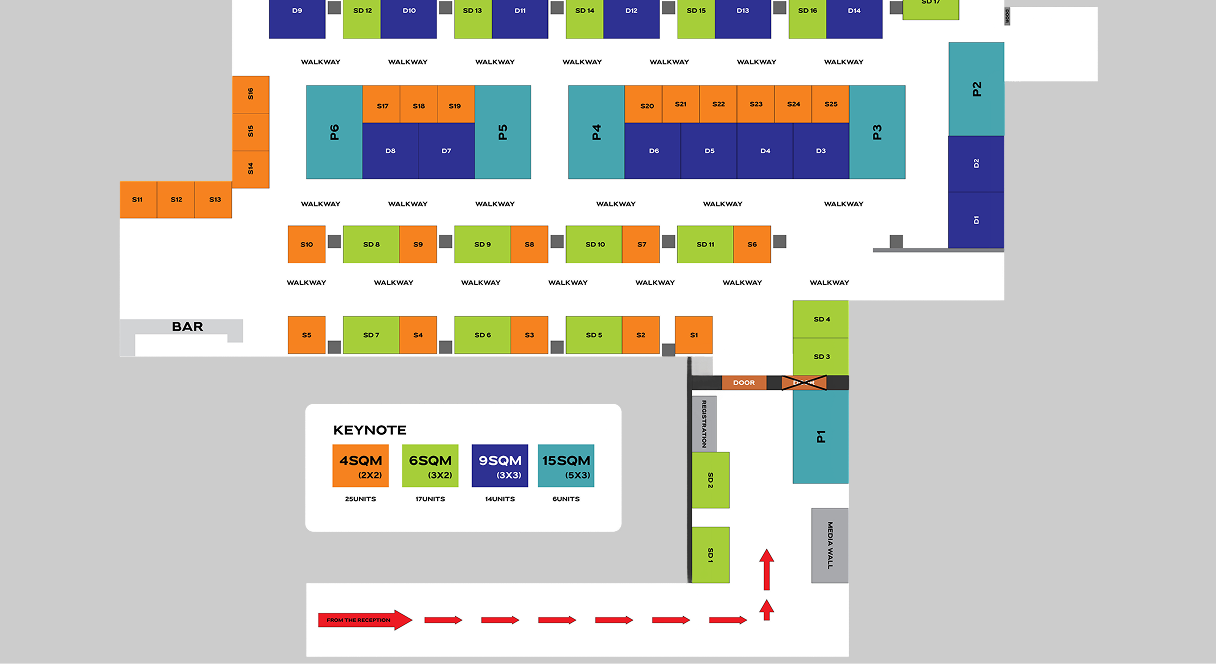 Oriental Hotel Map